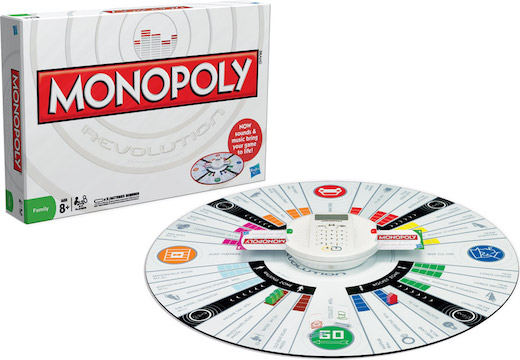 Monopoly: Revolution (Bordspellen), Hasbro Games
