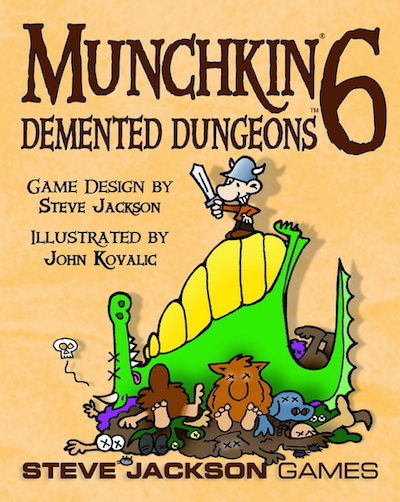 Munchkin Uitbreiding 6: Demented Dungeons (Bordspellen), Steve Jackson Games