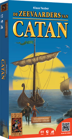 Kolonisten Van Catan Uitbreiding: De Zeevaarders van Catan 5/6 spelers (Bordspellen), 999 Games