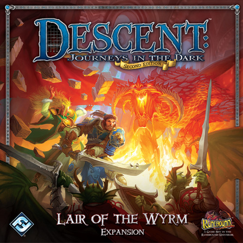Descent 2nd edition Uitbreiding: Lair of the Wyrm (Bordspellen), Fantasy Flight Games