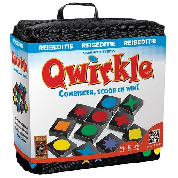Qwirkle Reiseditie (Bordspellen), 999 Games