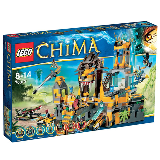 Boxart van De Leeuwen Chi Tempel (Legends of Chima) (70010) (Chima), Legends of Chima