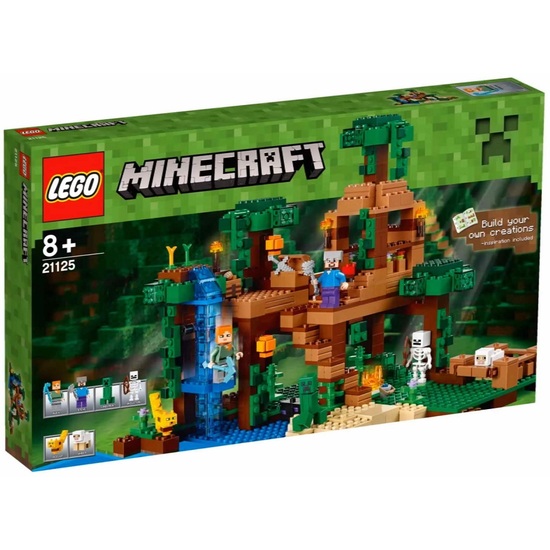 Boxart van De Jungle Boomhut (Minecraft) (21125) (Minecraft), Minecraft