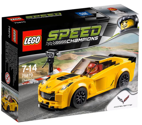 Boxart van Chevrolet Corvette Z06 (Speed Champions) (75870) (Speed), Speed Champions
