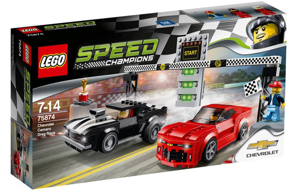 Boxart van Chevrolet Camaro Drag Race (Speed Champions) (75874) (Speed), Speed Champions