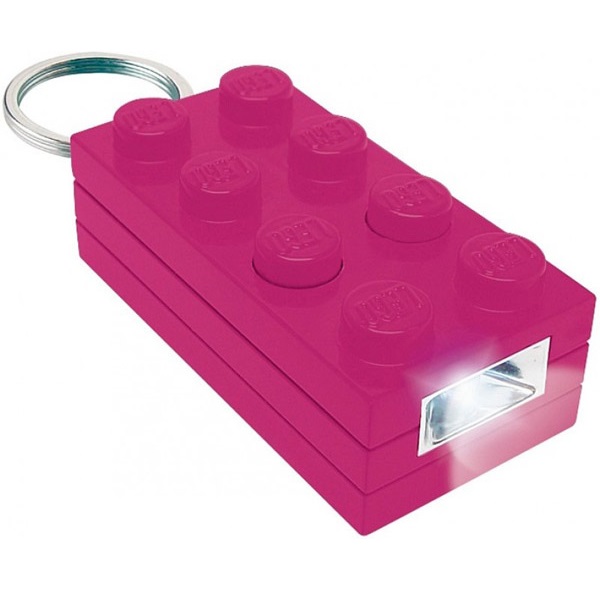 Boxart van Brick 2x4 LED Licht Sleutelhanger - Paars (Friends) (5002467) (Sleutelhangers), Sleutelhangers