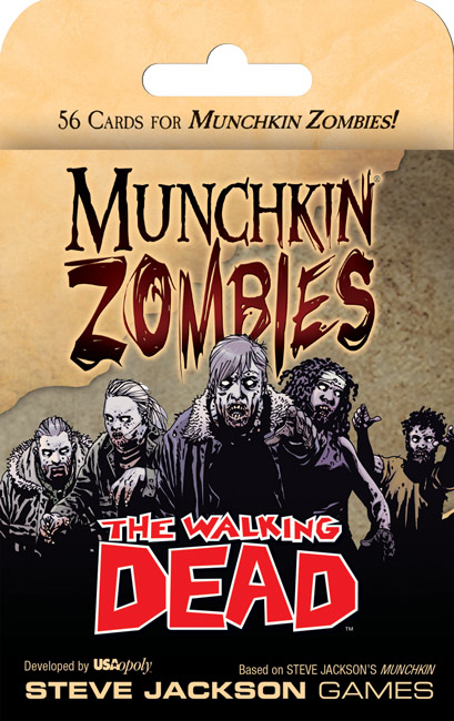 Munchkin Zombies Uitbreiding: The Walking Dead (Bordspellen), Steven Jackson Games