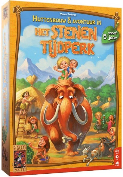 Stenen Tijdperk: Huttenbouw & Avontuur (Bordspellen), 999 Games