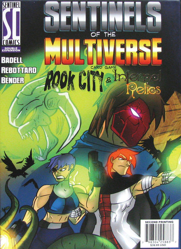 Sentinels of the Multiverse Uitbreiding: Rook City and Infernal Relics (Bordspellen), Greater than Games