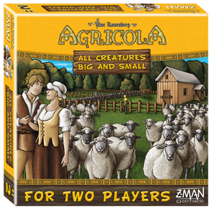 Agricola: 2 Spelers Uitbreiding: All Creatures Big and Small (Bordspellen), Z-Man Games