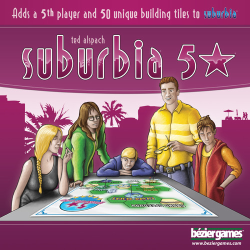 Suburbia Uitbreiding: 5 Star (Bordspellen), Bezier Games