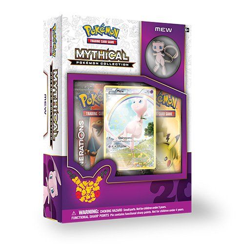 Pokemon 20th Anniversary Mythical Collection Box met Pin: Mew (Pokemon), The Pokémon Company