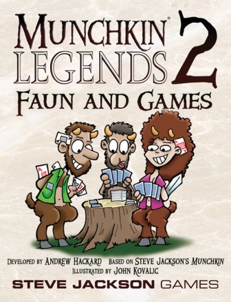 Munchkin Legends Uitbreiding: 2 Faun and Games (Bordspellen), Steven Jackson Games