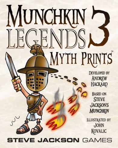 Munchkin Legends Uitbreiding: 3 Myth Prints (Bordspellen), Steven Jackson Games