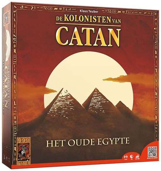 Kolonisten Van Catan: Het Oude Egypte (Bordspellen), 999 Games