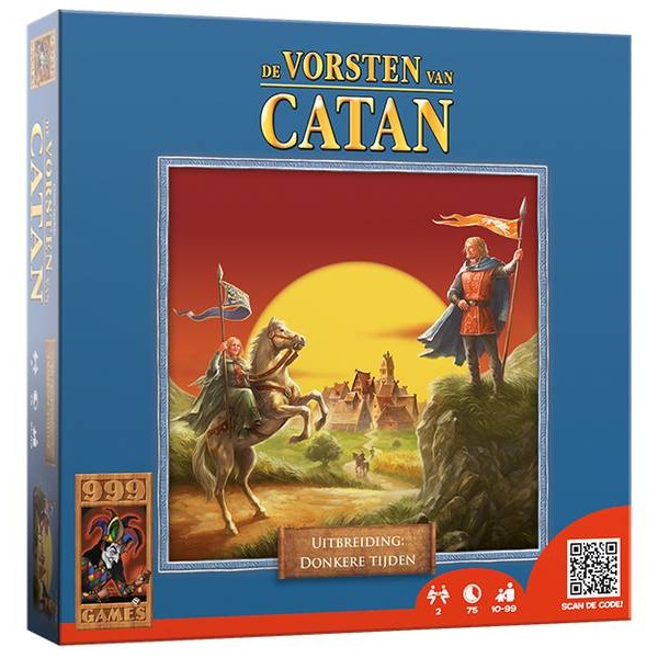 Vorsten van Catan Uitbreiding: Donkere Tijden (Bordspellen), 999 Games