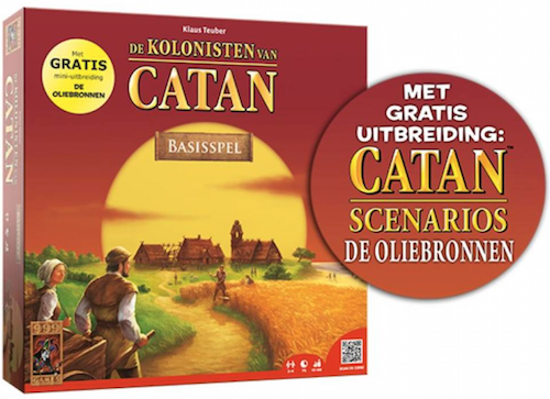 Kolonisten Van Catan + Uitbreiding De Oliebronnen (Bordspellen), 999 Games