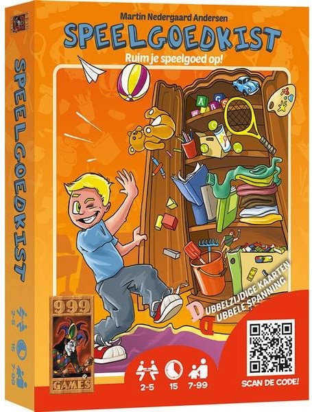 Speelgoedkist: Ruim je Speelgoed op (Bordspellen), 999 Games