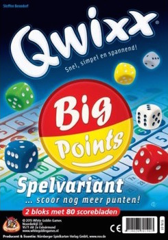 Qwixx Uitbreiding: Big Points (Bordspellen), White Goblin Games