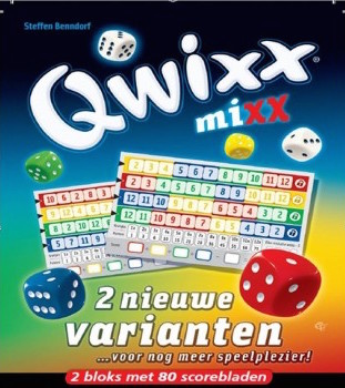 Qwixx Uitbreiding: Mixx (Bordspellen), White Goblin Games