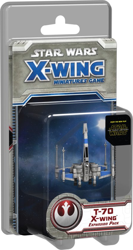Star Wars X-Wing Miniatuur: T-70 X-Wing (Bordspellen), Fantasy Flight Games
