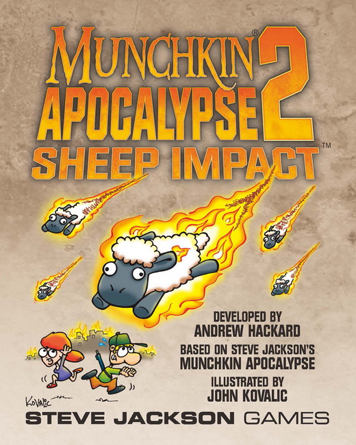 Munchkin Apocalypse Uitbreiding 2: Sheep Impact (Bordspellen), Steve Jackson Games