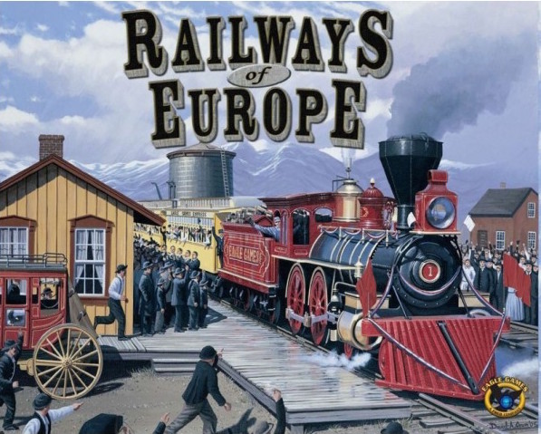 Railways of the World Uitbreiding: Europe (Bordspellen), Eagle Games