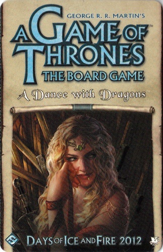 A Game of Thrones Uitbreiding: A Dance With Dragons (Bordspellen), Fantasy Flight Games