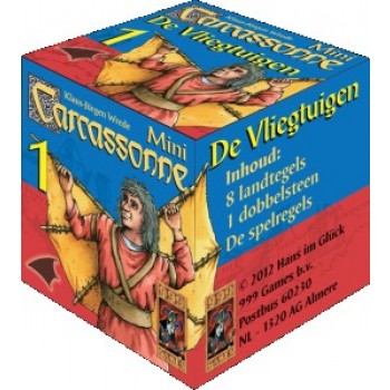 Carcassonne: Mini-Uitbreiding De Viegtuigen (Bordspellen), 999 Games 