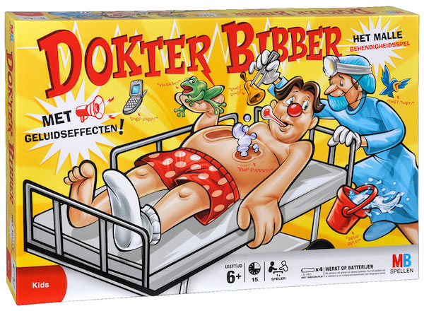 Dokter Bibber (Bordspellen), Hasbro Games