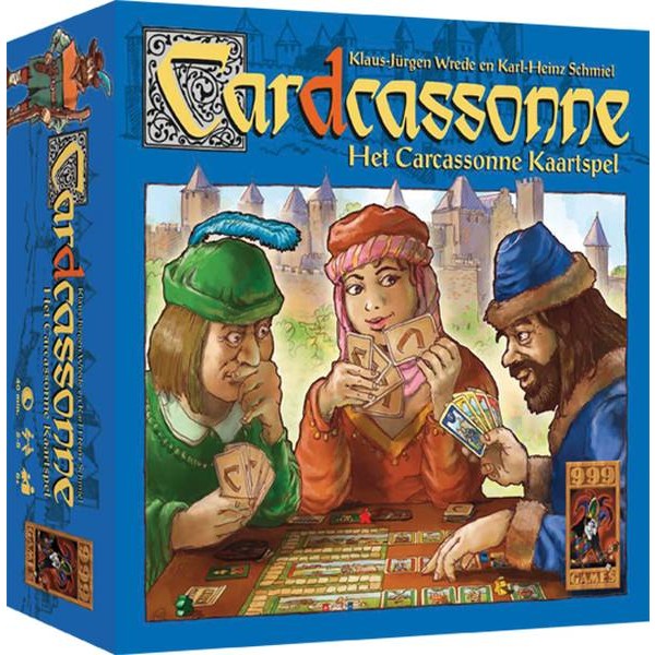 Cardcassonne: Het Carcassonne Kaartspel (Bordspellen), 999 Games