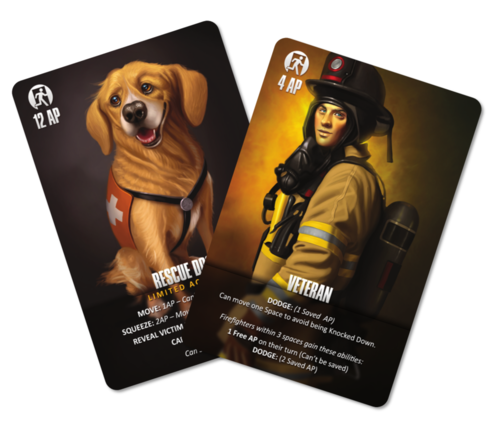 Flash Point Uitbreiding: Veteran and Rescue Dog (Bordspellen), Indie Boards and Cards