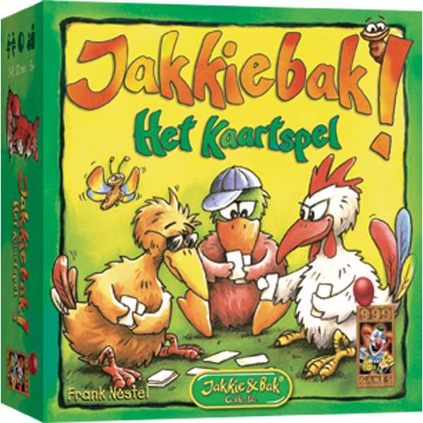 Jakkiebak! Het Kaartspel (Bordspellen), 999 Games 