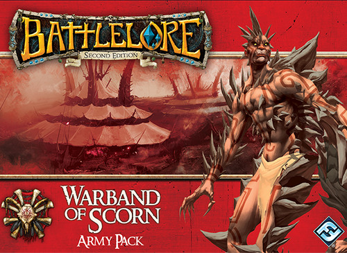 Battlelore (2nd edition) Uitbreiding: Army Pack: Warband of Scorn (Bordspellen), Fantasy Flight Games
