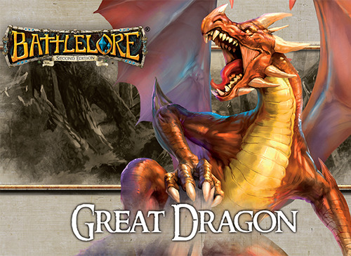 Battlelore (2nd edition) Uitbreiding: Reinforcement Pack: Great Dragon (Bordspellen), Fantasy Flight Games