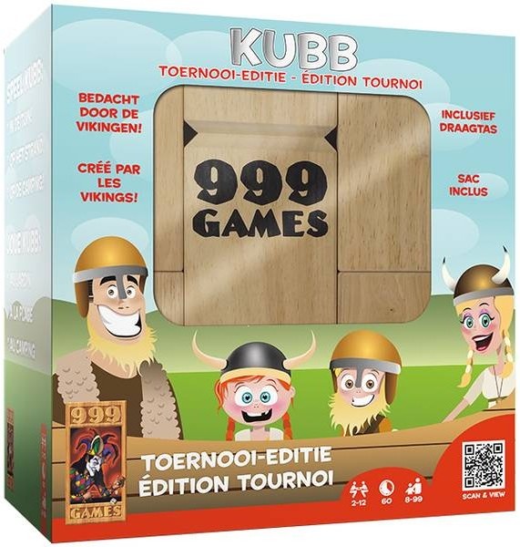 Kubb Toernooi editie (Bordspellen), 999 Games 