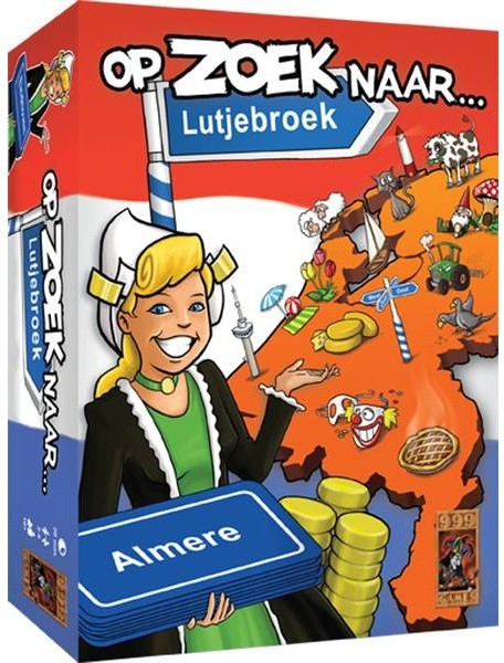 Op zoek naar Lutjebroek (Bordspellen), 999 Games 