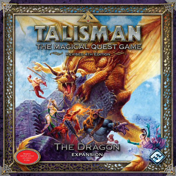 Talisman 4th Edition Uitbreiding: The Dragon (Bordspellen), Fantasy Flight Games