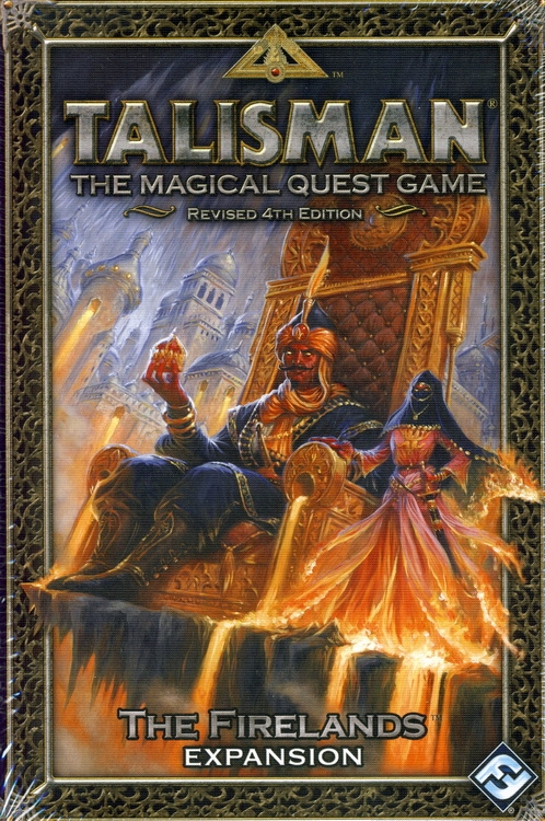 Talisman 4th Edition Uitbreiding: The Firelands (Bordspellen), Fantasy Flight Games