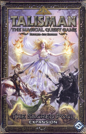 Talisman 4th Edition Uitbreiding: The Sacred Pool (Bordspellen), Fantasy Flight Games