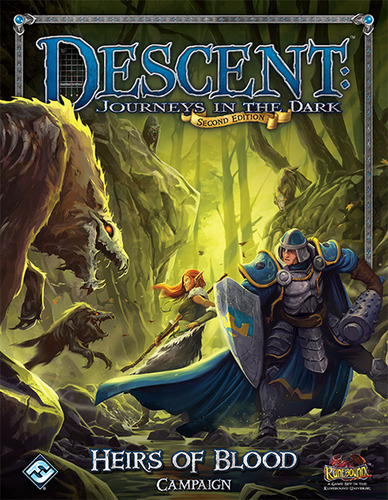 Descent 2nd Edition Uitbreiding: Heirs of Blood (Bordspellen), Fantasy Flight Games