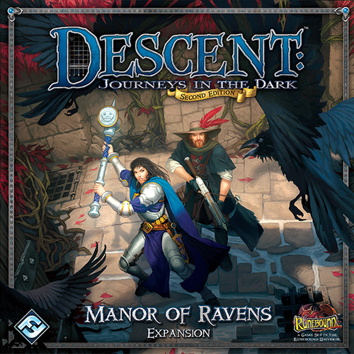 Descent 2nd Edition Uitbreiding: Manor of Ravens (Bordspellen), Fantasy Flight Games