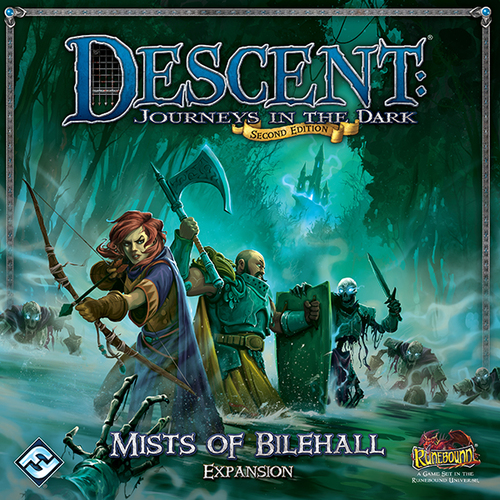 Descent 2nd Edition Uitbreiding: Mists Of Bilehall (Bordspellen), Fantasy Flight Games