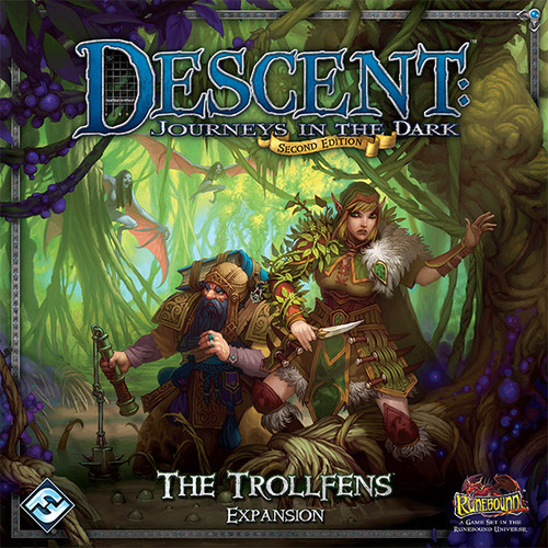 Descent 2nd Edition Uitbreiding: The Trollfens (Bordspellen), Fantasy Flight Games