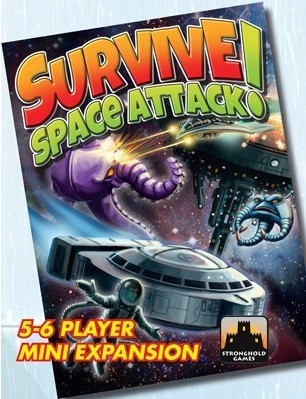 Survive: Space Attack Mini-Uitbreiding: 5-6 Player Expansion (Bordspellen), Stronghold Games
