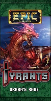 Epic Card Game Mini-Uitbreiding: Draka's Rage (Bordspellen), White Wizard