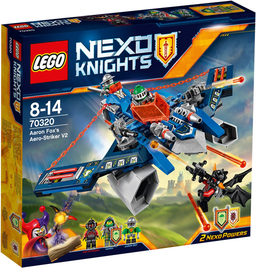 Boxart van Aaron Fox's Aerojager V2 (Nexo Knights) (70320) (NexoKnights), Nexo Knights