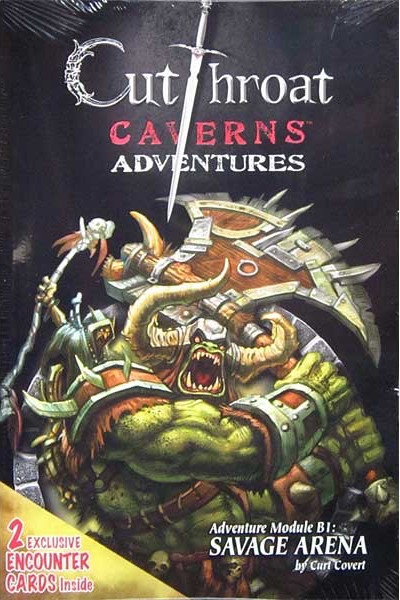Cutthroat Caverns Uitbreiding: Advanced Modules Savage Arena + Errand of Evil (Bordspellen), Smirk and Dagger