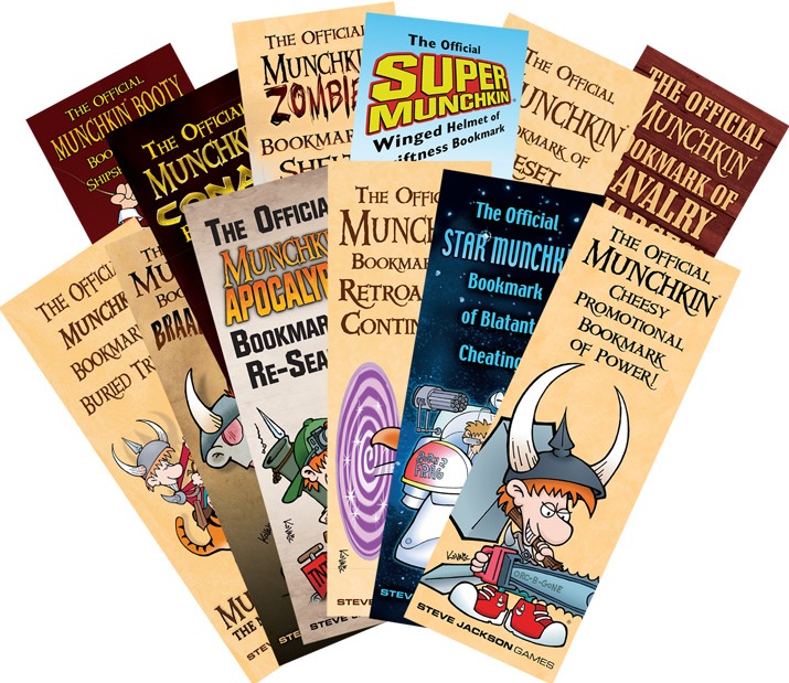 Munchkin Bookmark Collection (Bordspellen), Steve Jackson Games