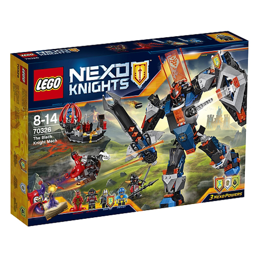 Boxart van De Zwarte Ridder Mech (Nexo Knights) (70326) (NexoKnights), Nexo Knights